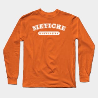 Metiche University - grunge design Long Sleeve T-Shirt